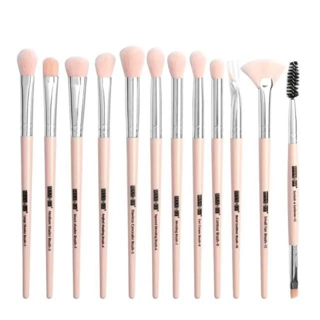 20Pcs Eyeshadow Makeup Brushes   2Pcs Big Powder Blush Foundation