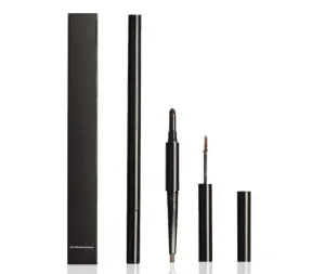 3 in 1 Eyebrow Enhancing Pencil with Liner Brow Powder and Brush - MQO 12 pcs