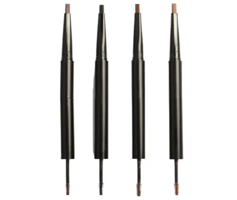 3 in 1 Eyebrow Enhancing Pencil with Liner Brow Powder and Brush - MQO 12 pcs