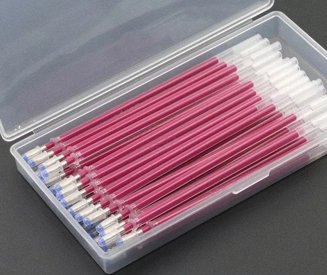 40 Fabric Marker Pen Refill Set - Water Erasable Pens - Quilting - Tailoring - Tailor Shop Craft Supplies Tools