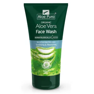 Aloe Pura Organic Aloe Vera Face Wash 150ml