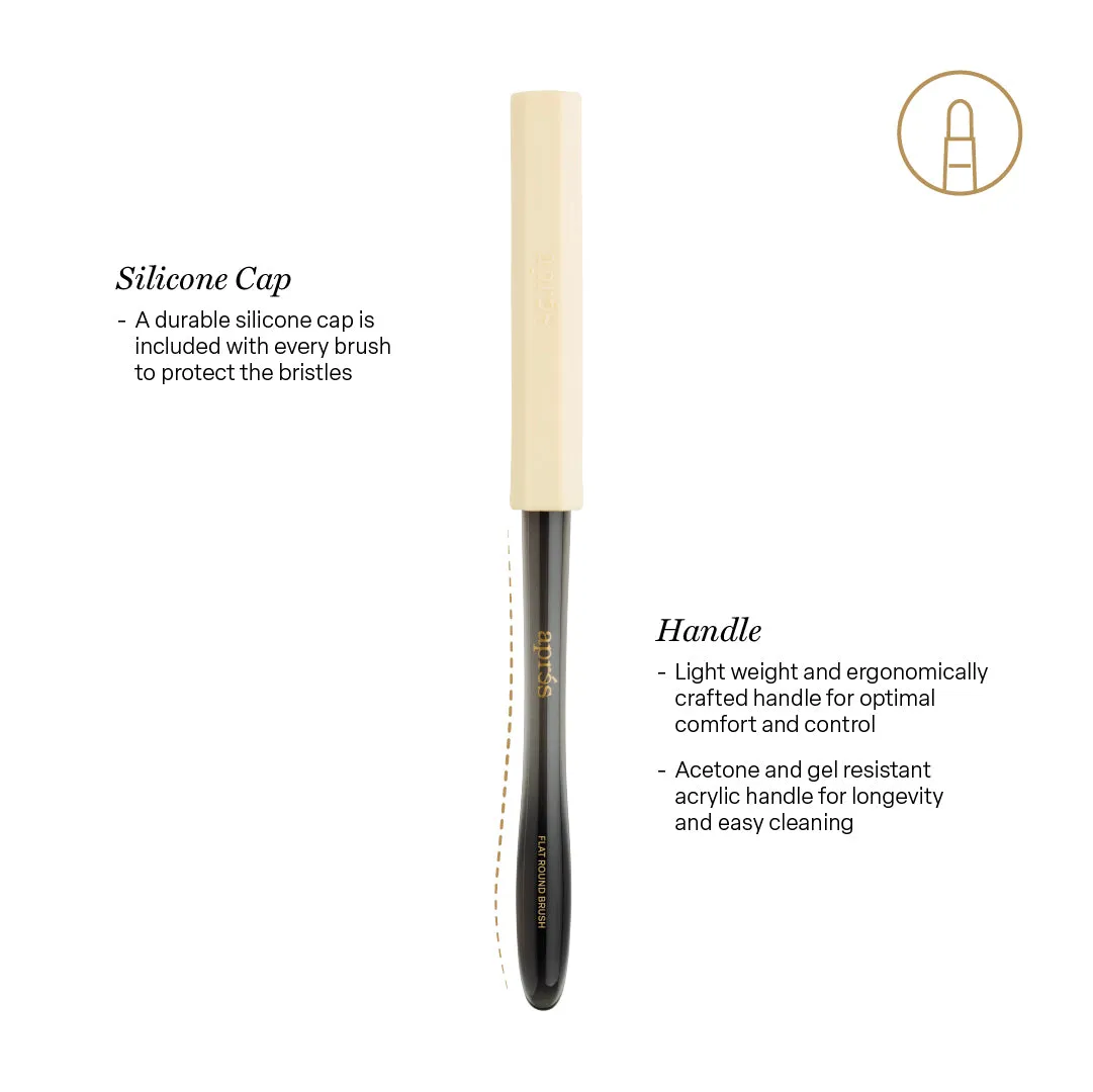 Aprés Flat Round Brush