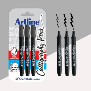 Artline Calligraphy Pen Set  (Pack of 3)