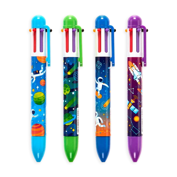 Astronaut 6 Click Multi Color Pen