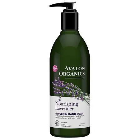 Avalon organics - liquid glycerin hand soap 355 ml