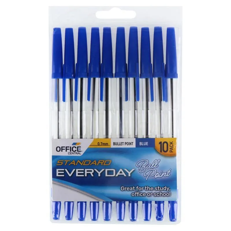 Ballpoint Pen Everyday Standard - Blue 10pk