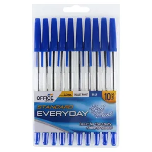 Ballpoint Pen Everyday Standard - Blue 10pk