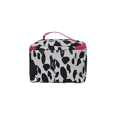 Black Cow Hot Pink NGIL Cosmetic Case