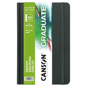 Canson Graduate Series Drawing Book 5.5"X8.5" 52 Sheets