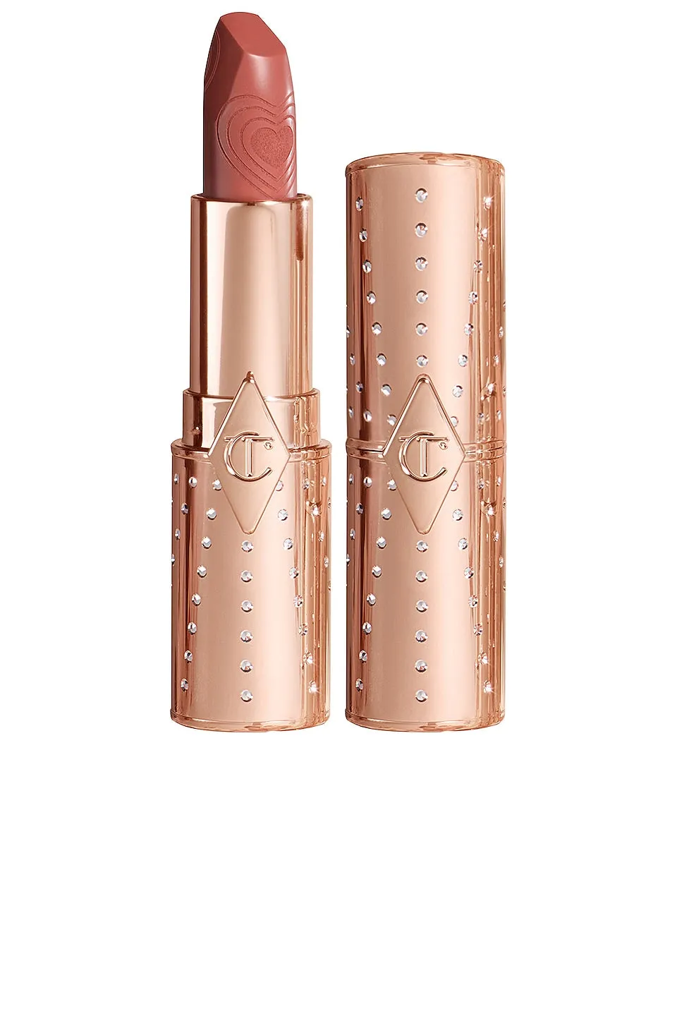 Charlotte Tilbury K lipstick, color Nude Romance