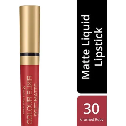 Color Elixir Soft Matte 030 crushed ruby 4 ml, Max Factor