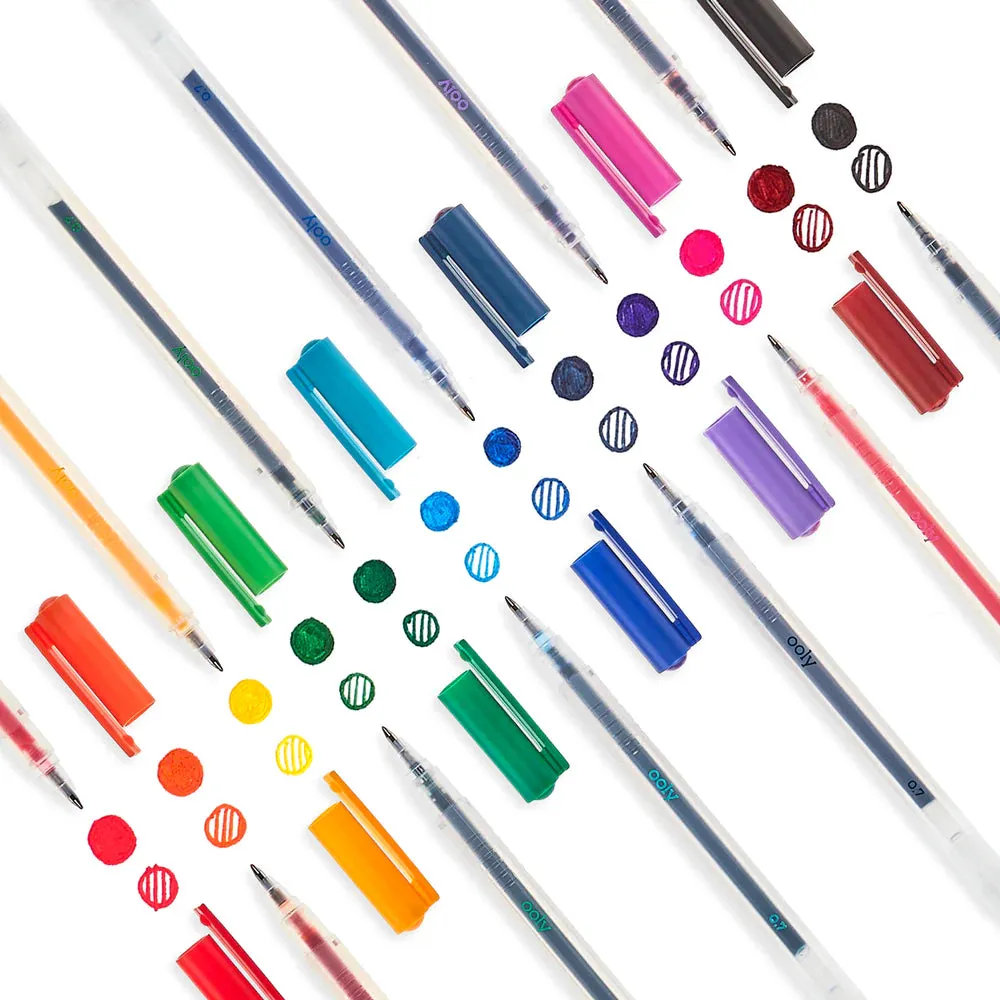 Color Luxe Fine Tip Gel Pens