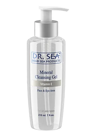 DR. SEA - Mineral Cleansing Gel – Face & Eye Area – Vitamin E