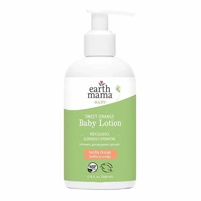 Earth Mama Sweet Orange Baby Lotion 240ml