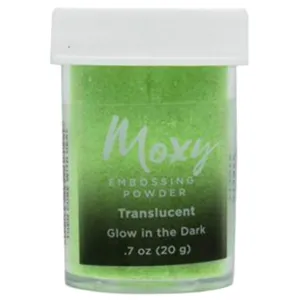 Embossing Powder Moxy Translucent Glow In The Dark .7 oz