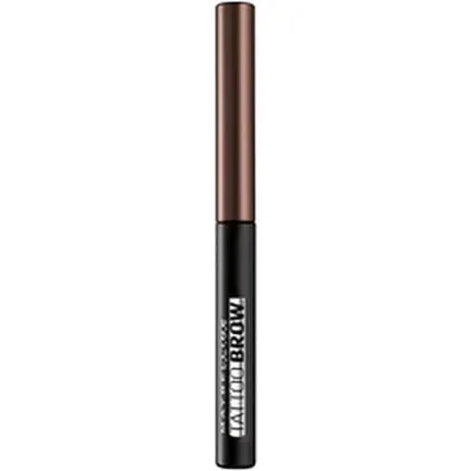 Eyebrow tattoo, gel eyebrow dye, semi-permanent color waterproof, lasts up to 3 days, medium brown, Maybelline New York