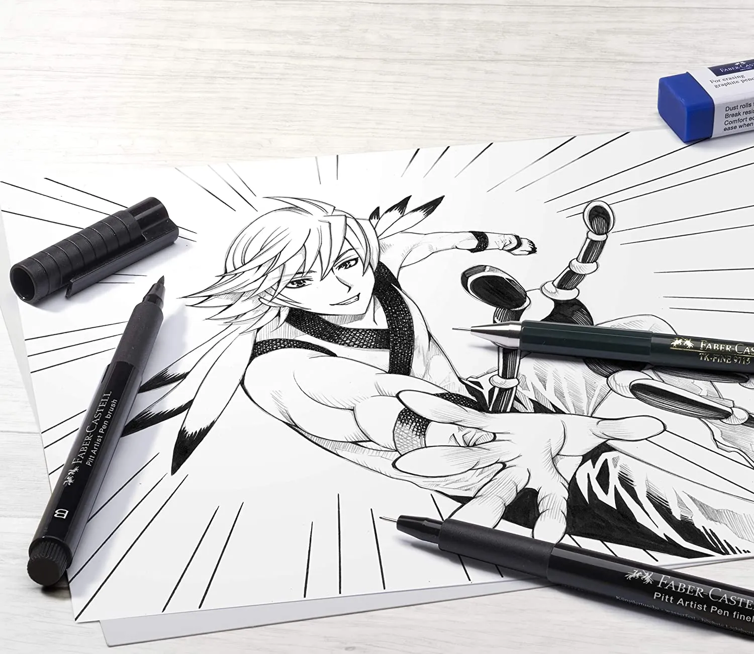 FABER-CASTELL PITT ARTIST PEN MANGA STARTER