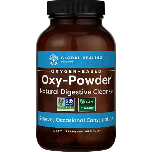 Global Healing Oxy-Powder Colon & Detox Cleanse 120 Capsules