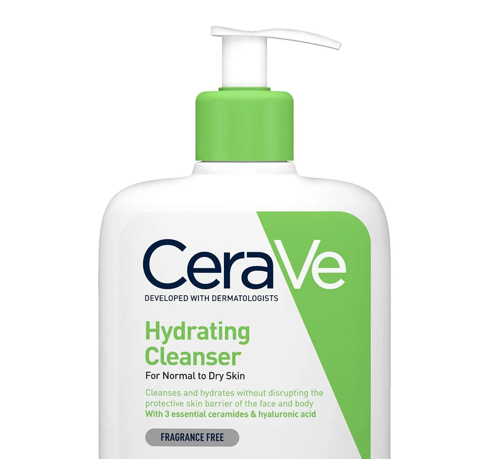 Hydrating Cleanser for Normal to Dry Skin 236 ml with Hyaluronic Acid and 3 Essential Ceramides