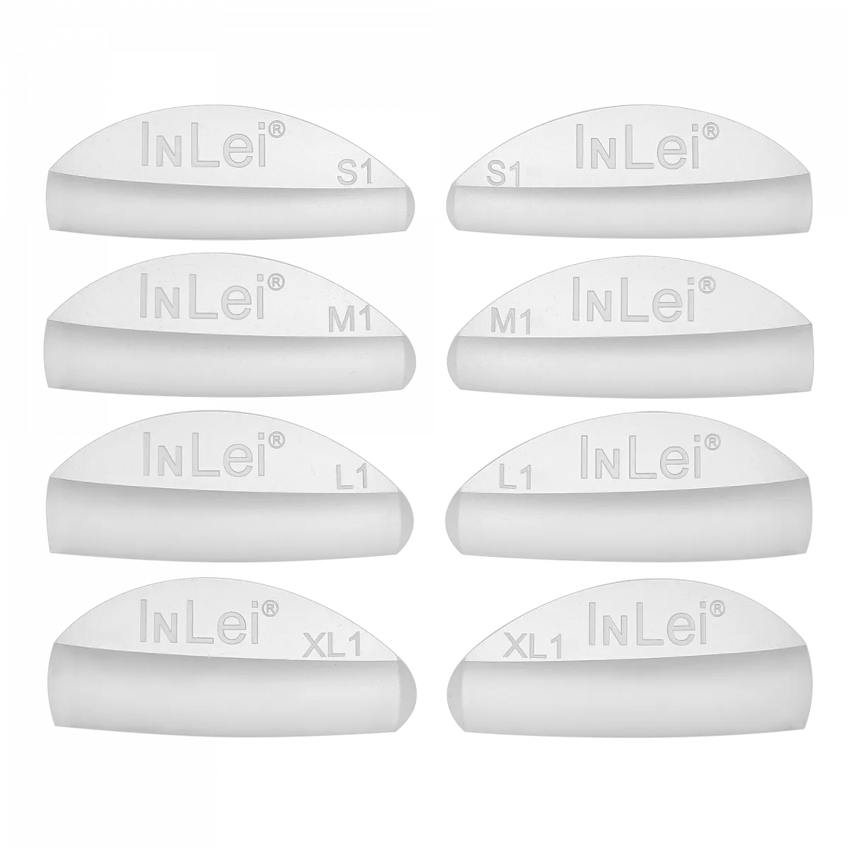 InLei® - ONLY 1 - Silicone shields (NATURAL EFFECT) 4 Sizes