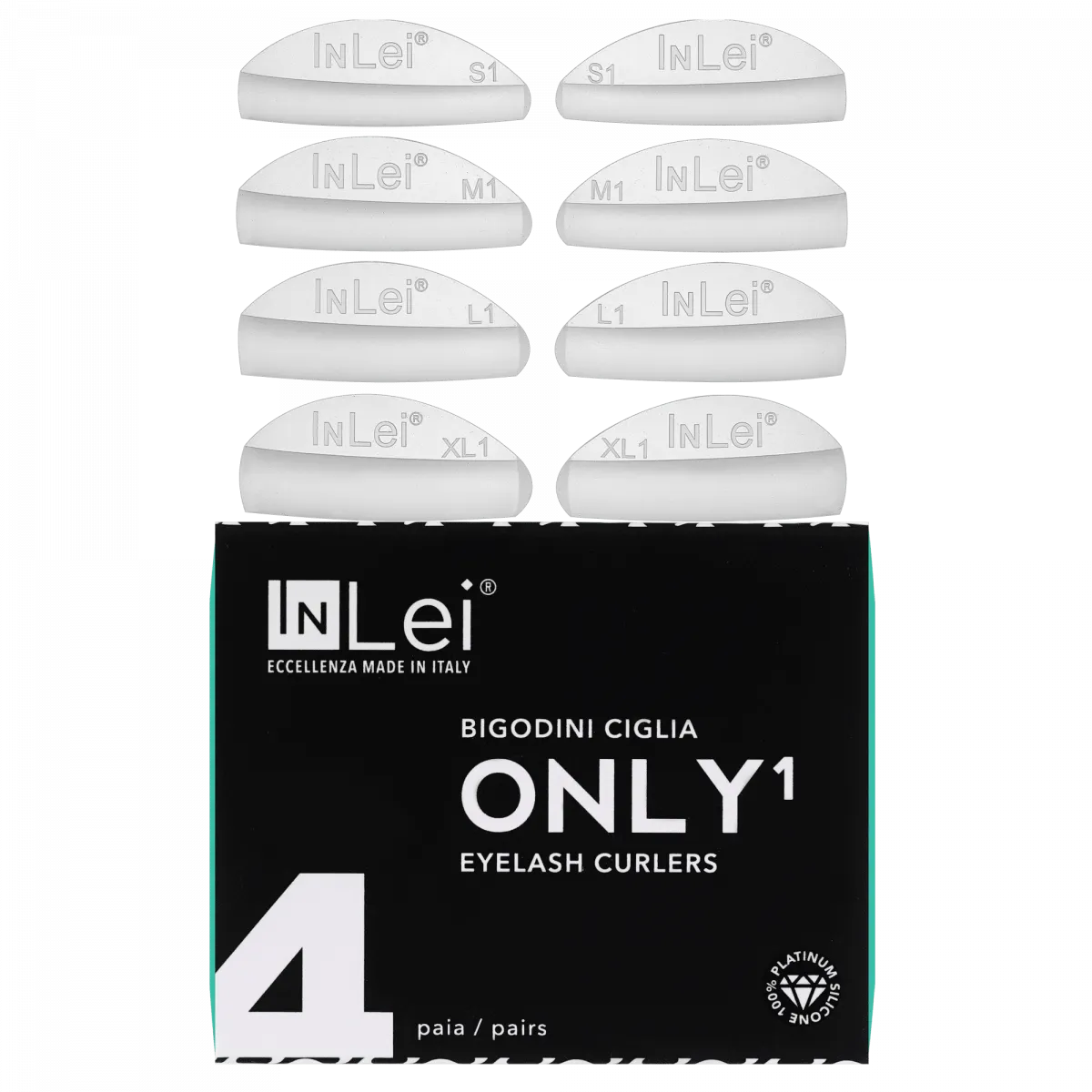 InLei® - ONLY 1 - Silicone shields (NATURAL EFFECT) 4 Sizes