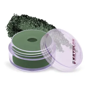 Kryolan Satin Powder - 657 Dark Green