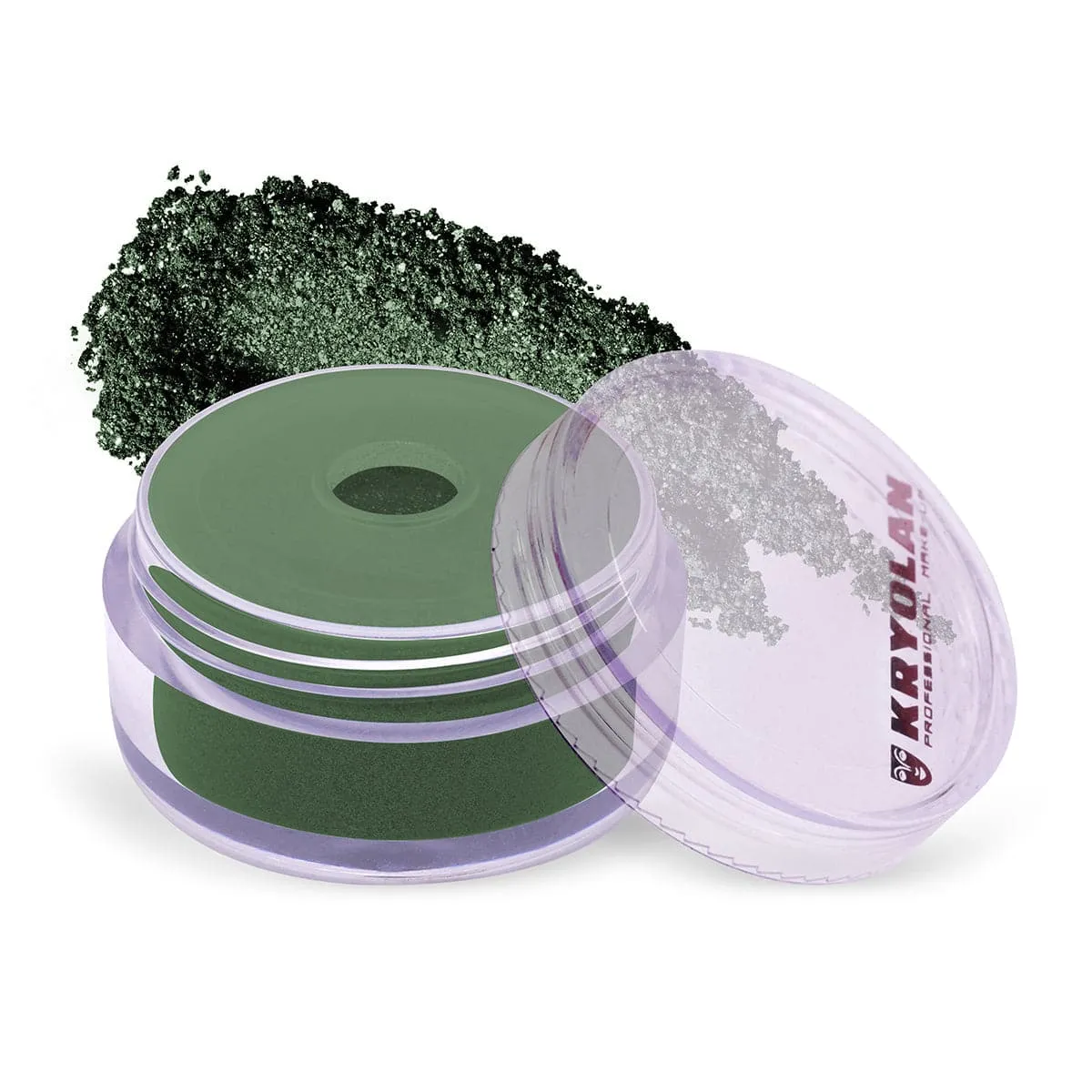 Kryolan Satin Powder - 657 Dark Green