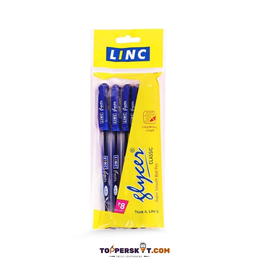 Linc Glycer Ball Pen  – Black ( Pack of 1 )