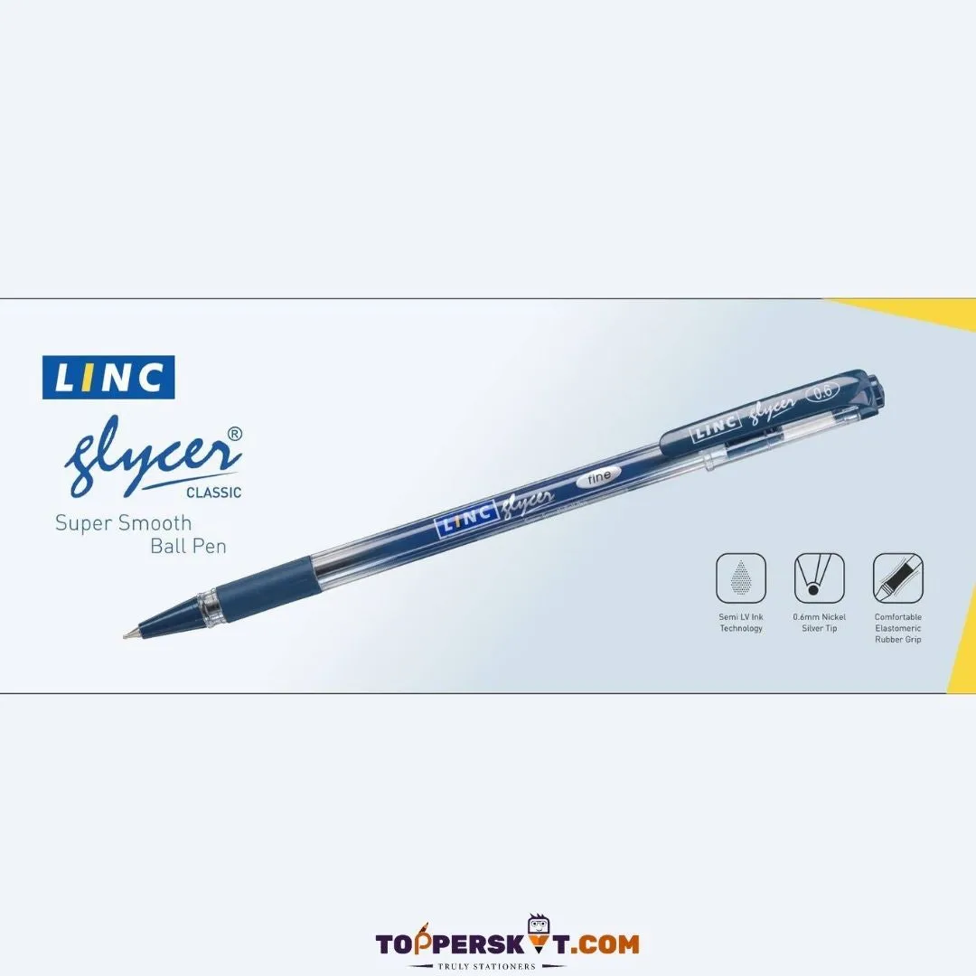 Linc Glycer Ball Pen  – Black ( Pack of 1 )