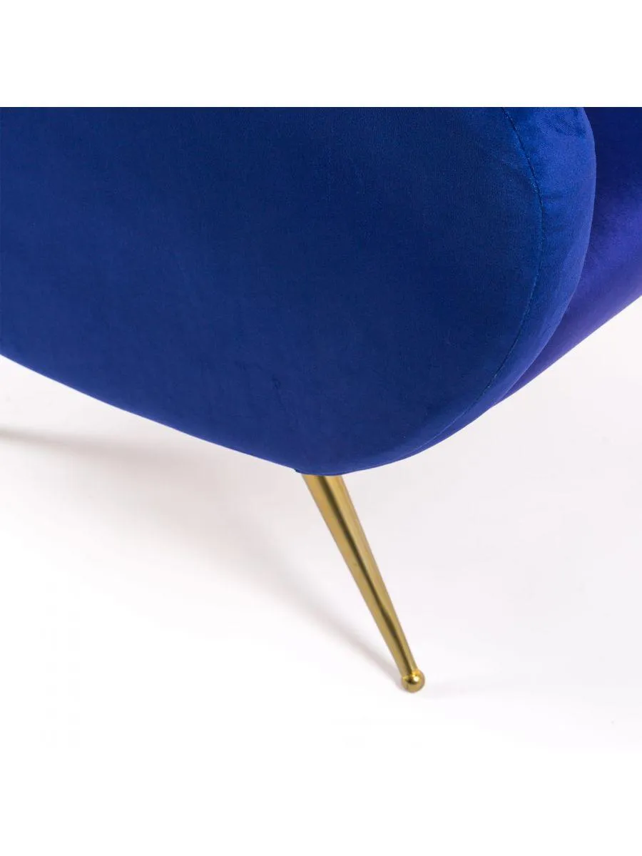 LIPSTICKS armchair blue