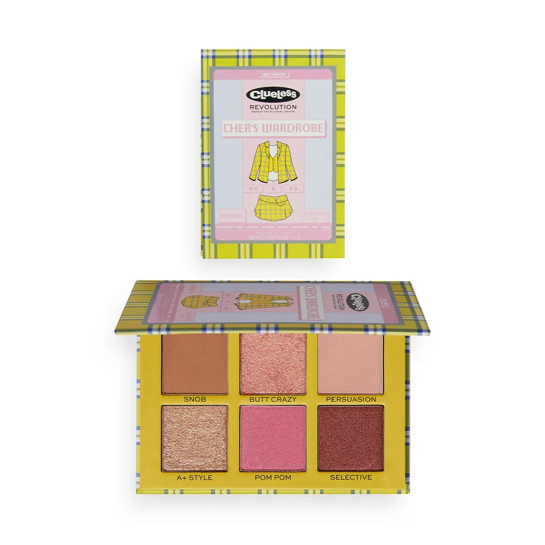 Makeup Revolution Clueless x Revolution Cher’s Wardrobe Palette