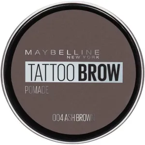 Maybelline Eyebrow Tattoo Brow Long Lasting Eyebrow Pomade Ash Brown, 1 Piece, Maybelline New York