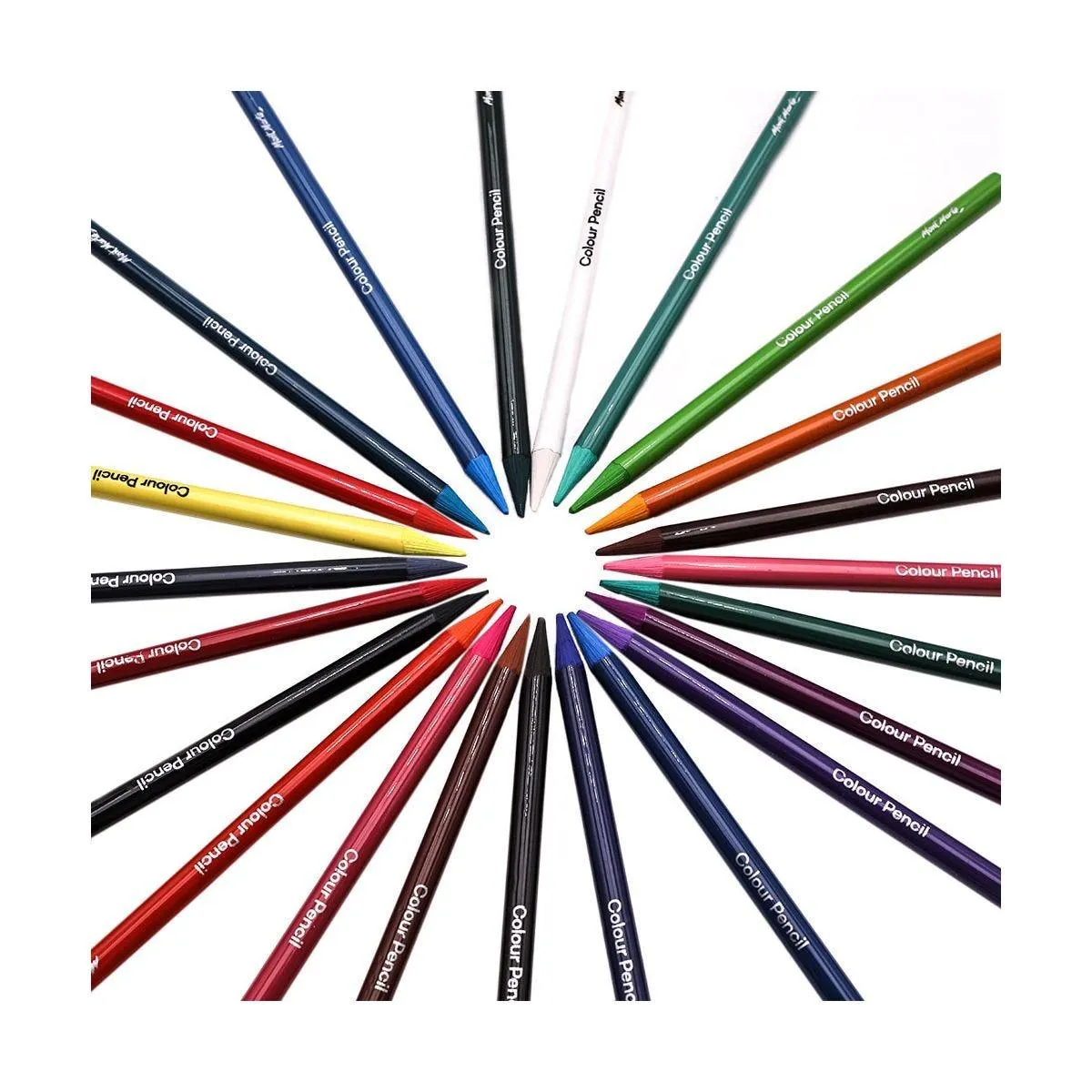 Mont Marte Woodless Colour Pencils Premium 24pcs