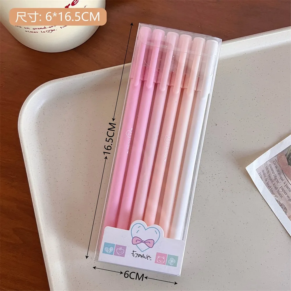 Patern Color Smooth Gel Pens - Set of 6