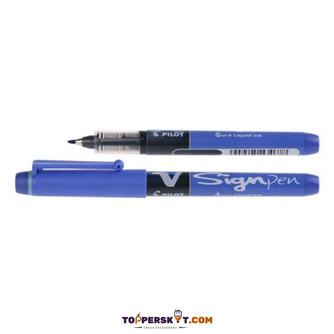 Pilot V Sign Liquid Ink Pen-Blue ( Pack of 1 )