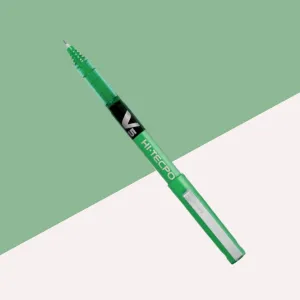 Pilot V5 Hitech Point Gel Pen – Green ( Pack of 1 )