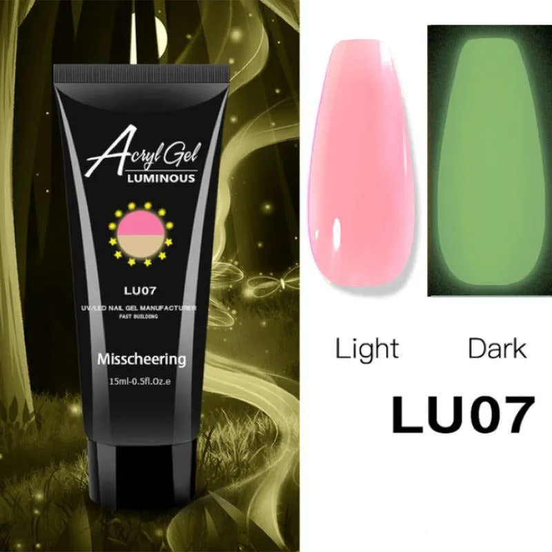 PolyGel Gel In A Tube - Glow in the Dark