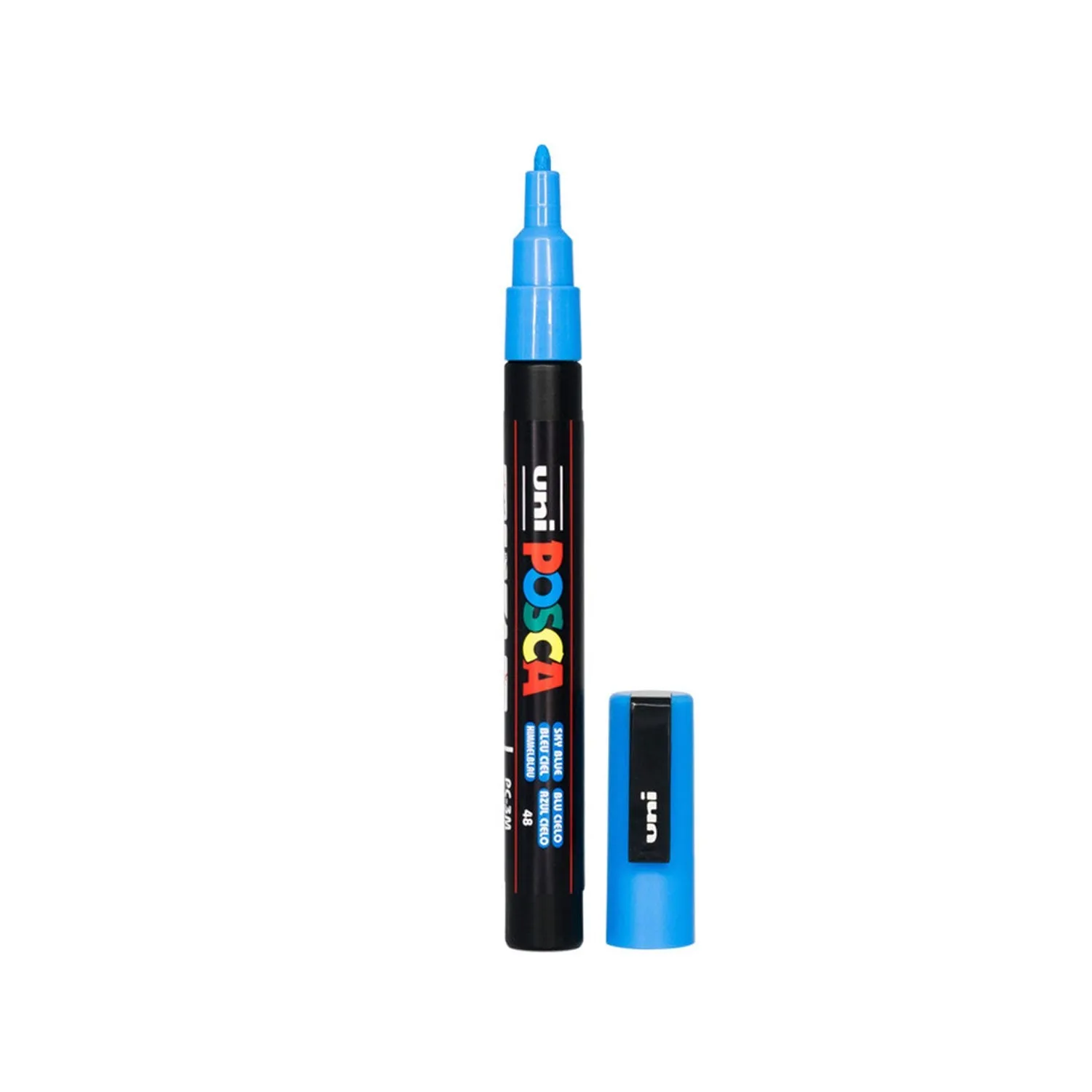 POSCA Fine Tip Paint Marker Pen PC-3M - Sky Blue