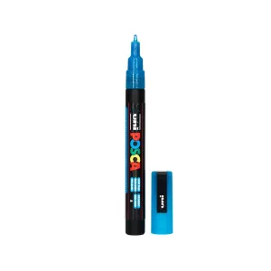 POSCA Fine Tip Paint Marker Pen PC-3ML - Glitter Light Blue