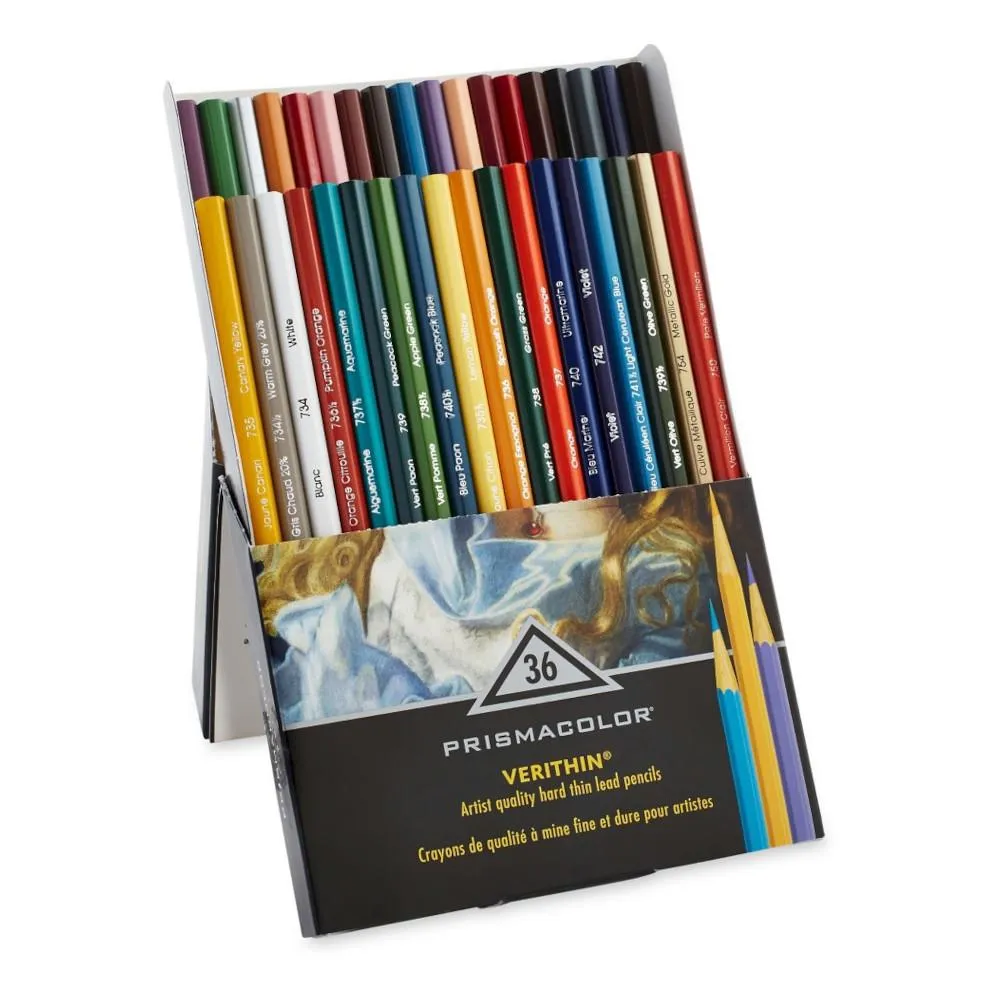 Prismacolor Verithin Coloured Pencils 36pk