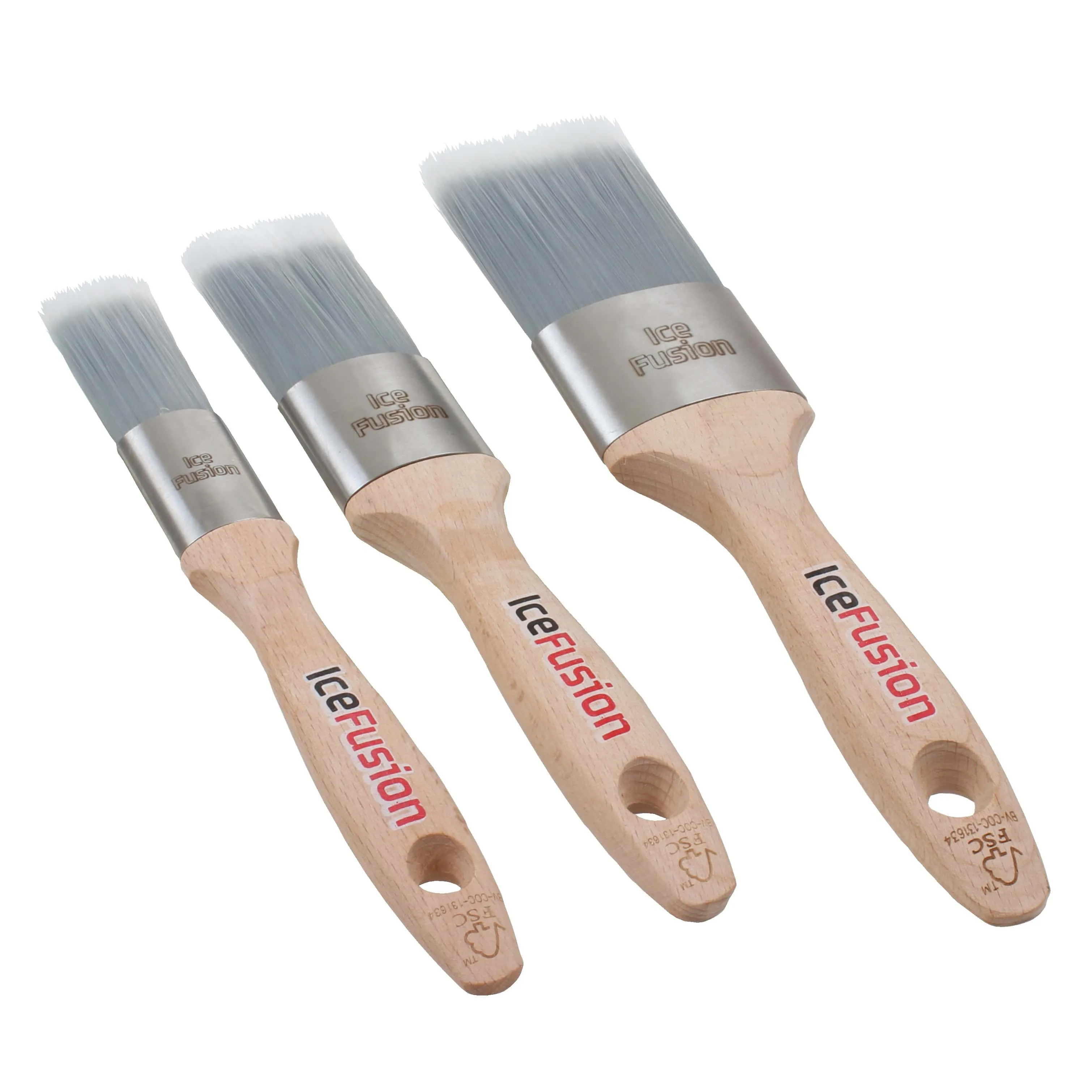 ProDec Ice Fusion Oval Paint Brushes