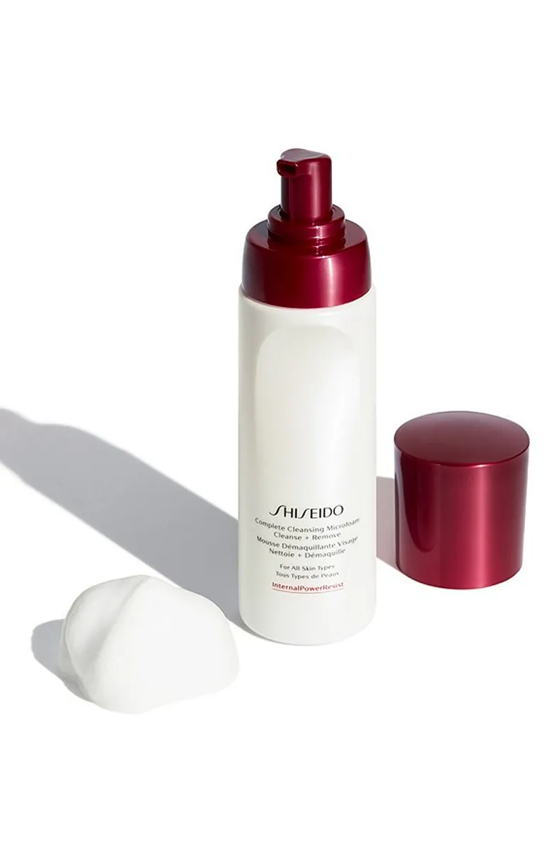 Shiseido Complete Cleansing Microfoam Cleanse   Remove