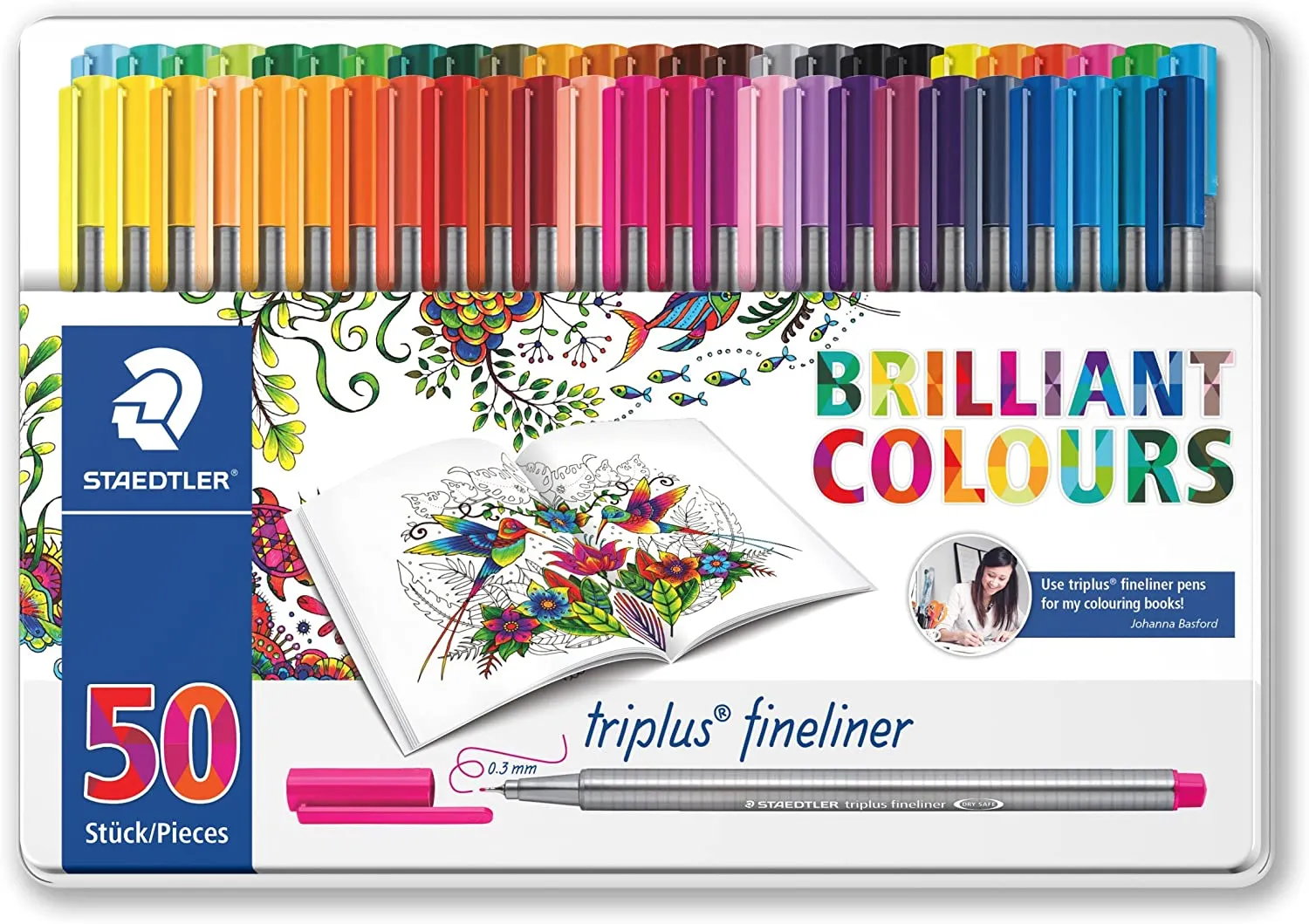 Staedtler 334-Mjb Triplus fineliner Metal