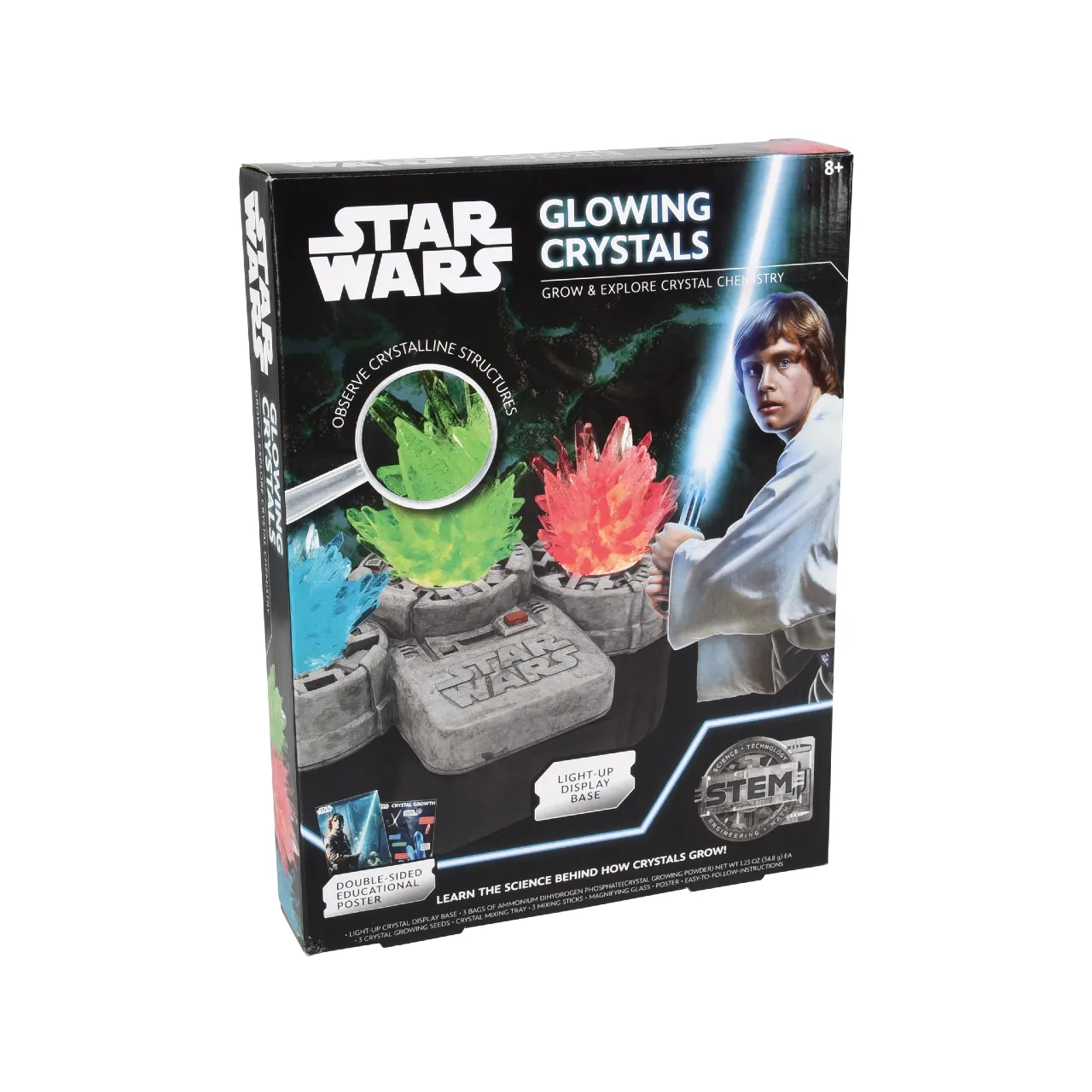 Star Wars Grow And Glow Kyber Crystals Kit